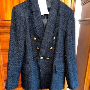 Zara Womens gorgeous black blazer